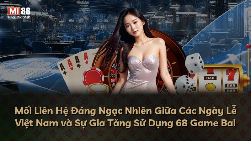 Mối Liên Hệ Đáng Ngạc Nhiên Giữa Các Ngày Lễ Việt Nam và Sự Gia Tăng Sử Dụng 68 Game Bai
